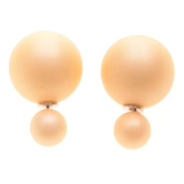 Double dots Mat geel