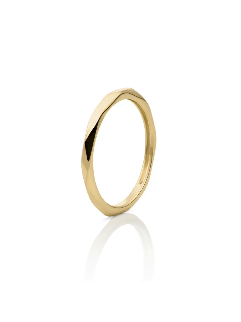 Edge Ring Additional 9K Goud