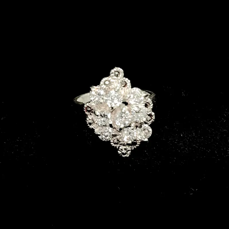 Elegance Teardrop Ring - Silver 925