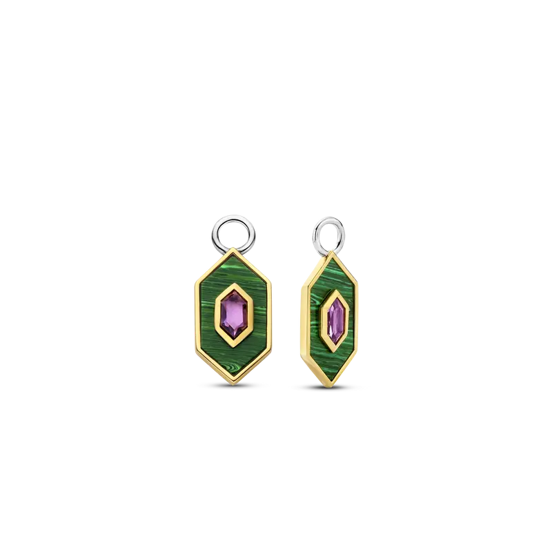 Emerald Cosmic Oorbedels