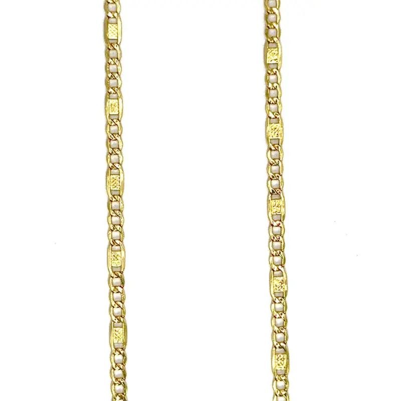 FIGARO CHAIN-14K-2,1MM/60CM