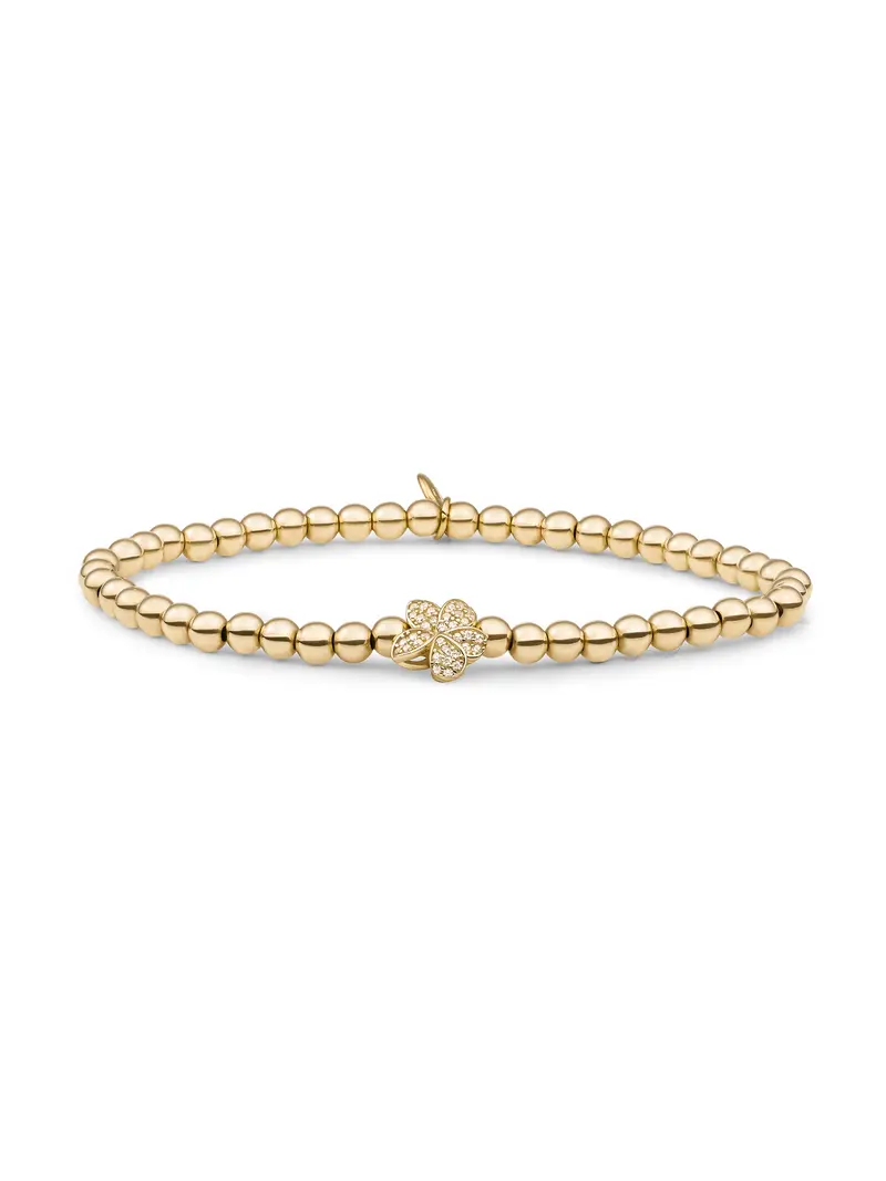 Flora Disc Armband Zirconia