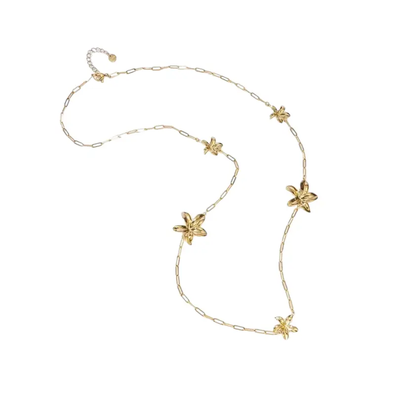 Flora lange ketting