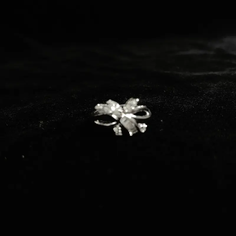 Flower Ladies Ring - Silver 925