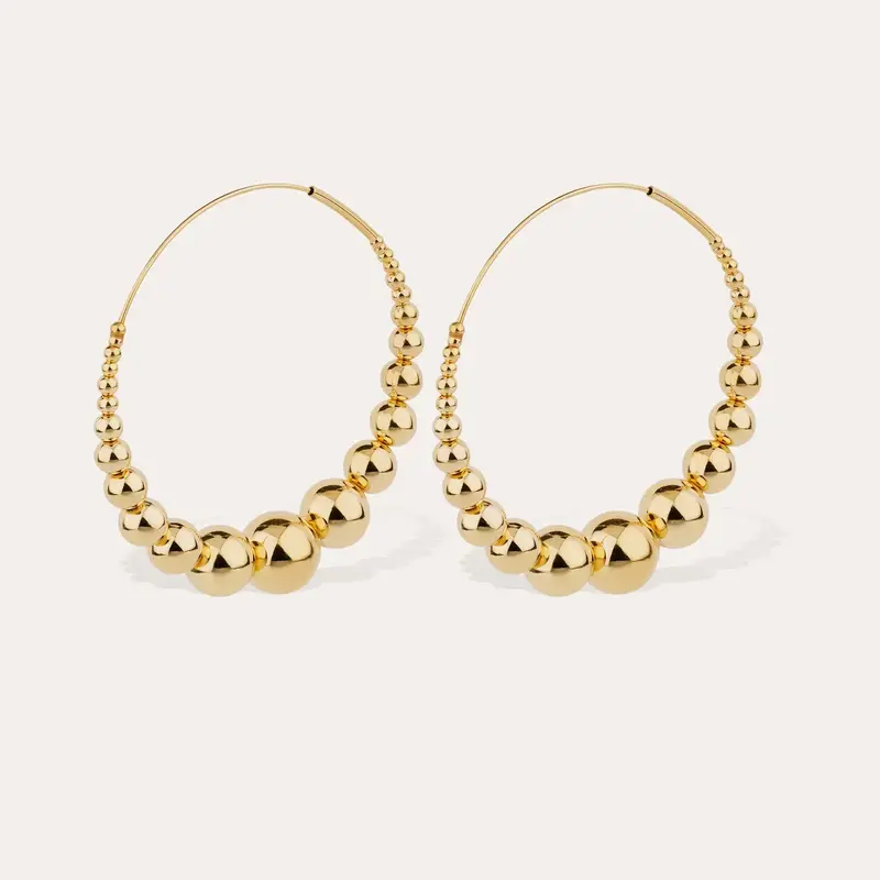 Gas Bijoux Oorbellen Multiperla Hoops