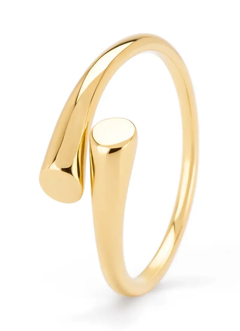 Geelgouden ring Starlight