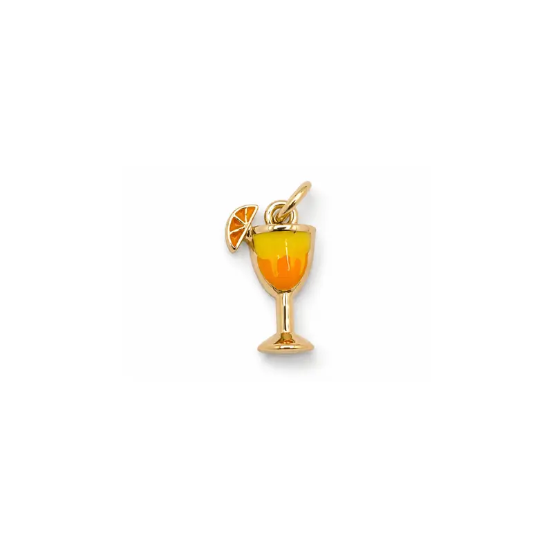 Goud-oranje Spirtz bedel