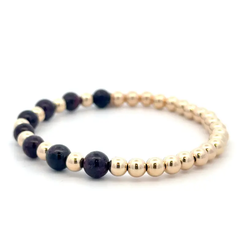 Half mix burgundy dark gold coloured