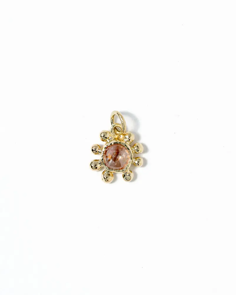 Hanger zonnetje met diamant