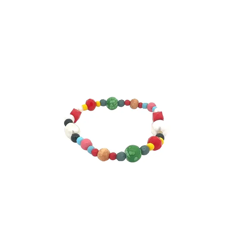 Happy big multi beads