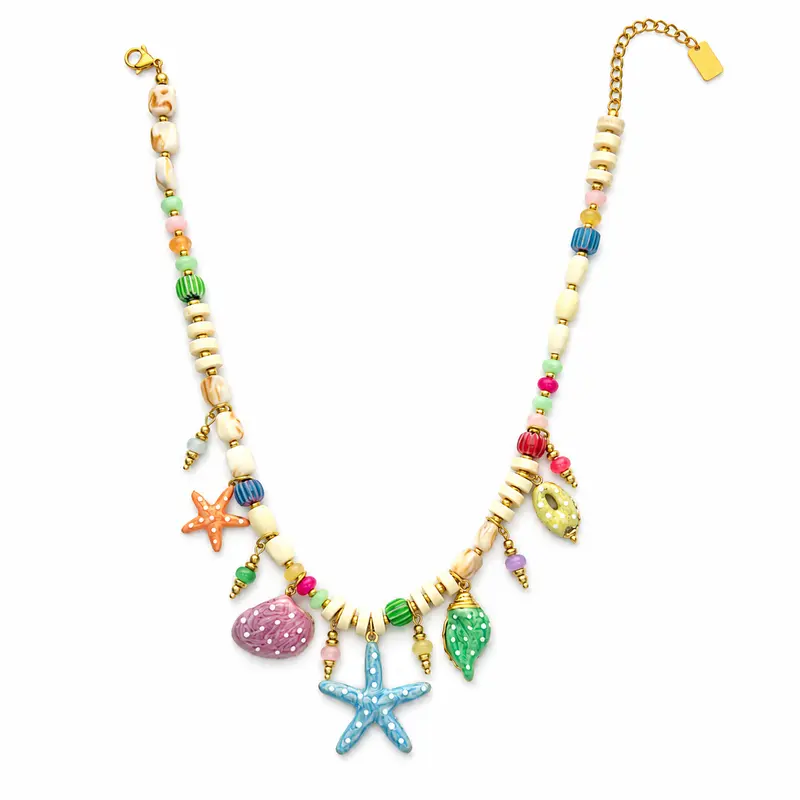 Happy seastar beads bedel ketting
