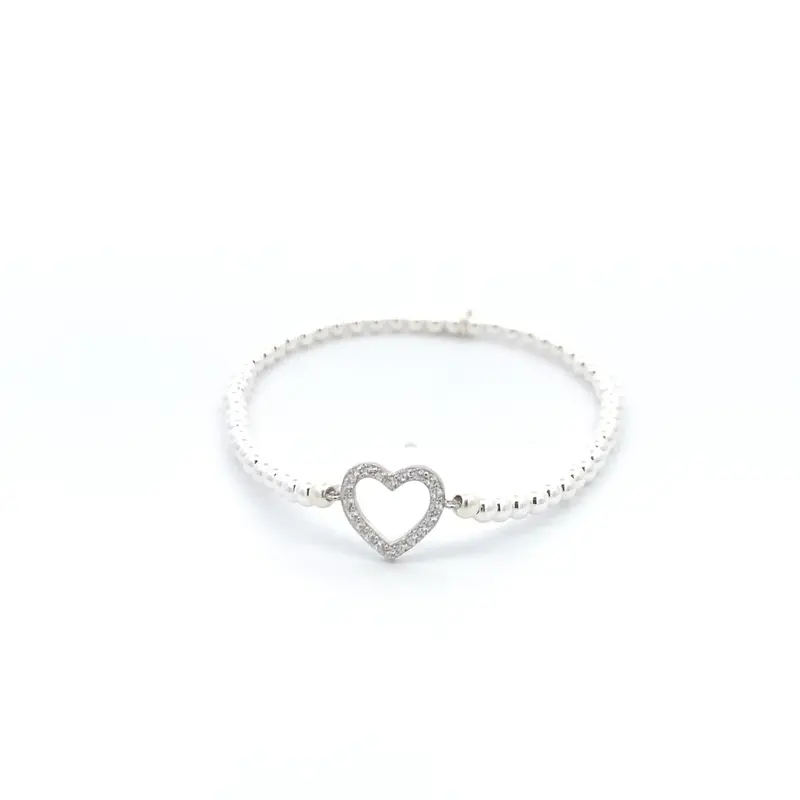Heart cc silver