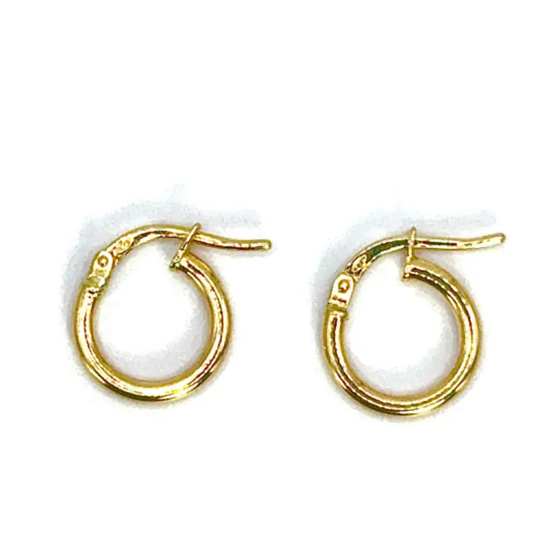 HOOP EARRINGS - 18K