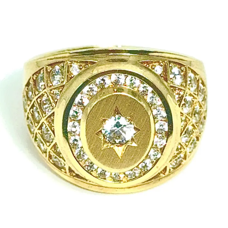 ICY STAR RING - 14k Gold