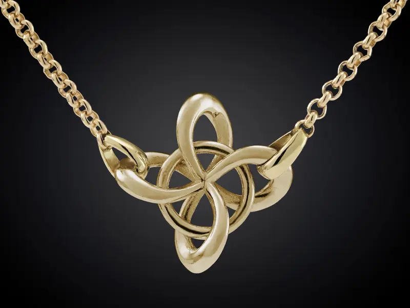 Infinity armband geelgoud