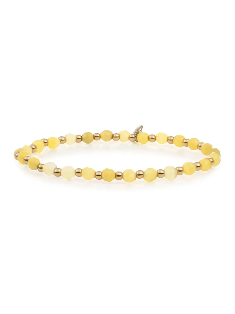 Interstellar Armband Yellow Jade