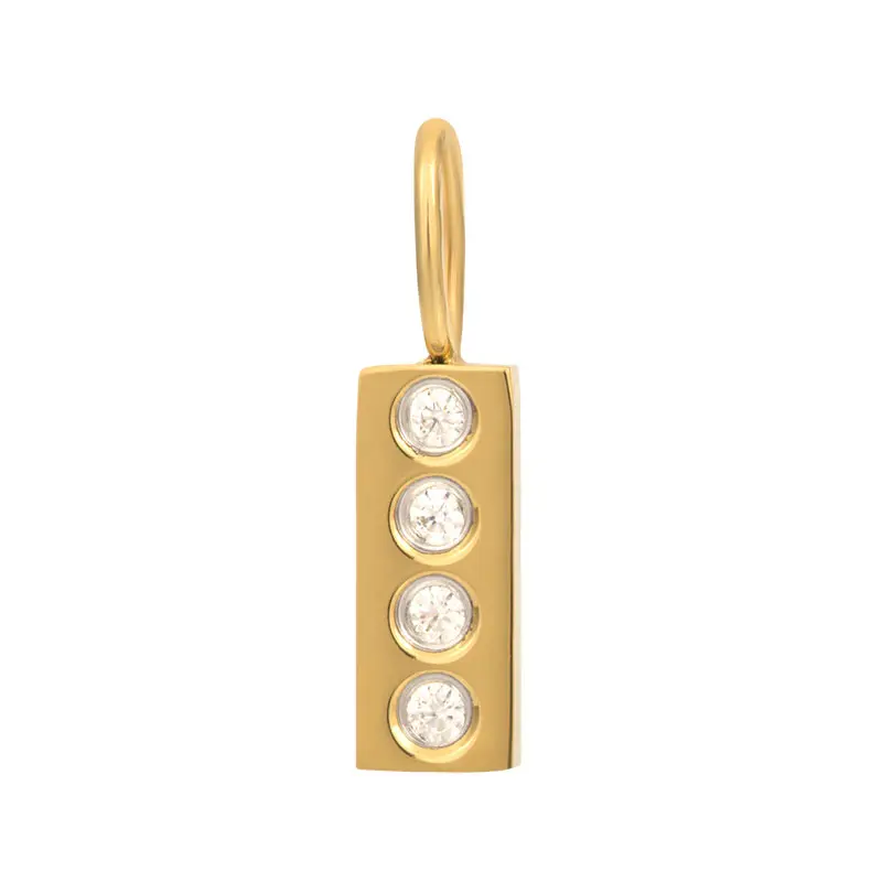 iXXXi Jewelry Charm Design Rectangle