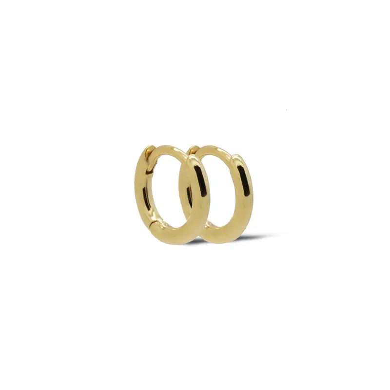 Karma Oorbellen Plain Hinged Bibi 10mm