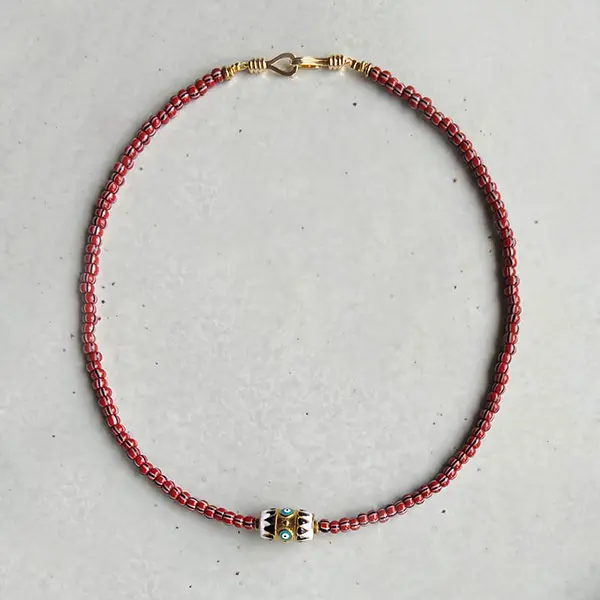 Ketting Brown chevron Bohemian