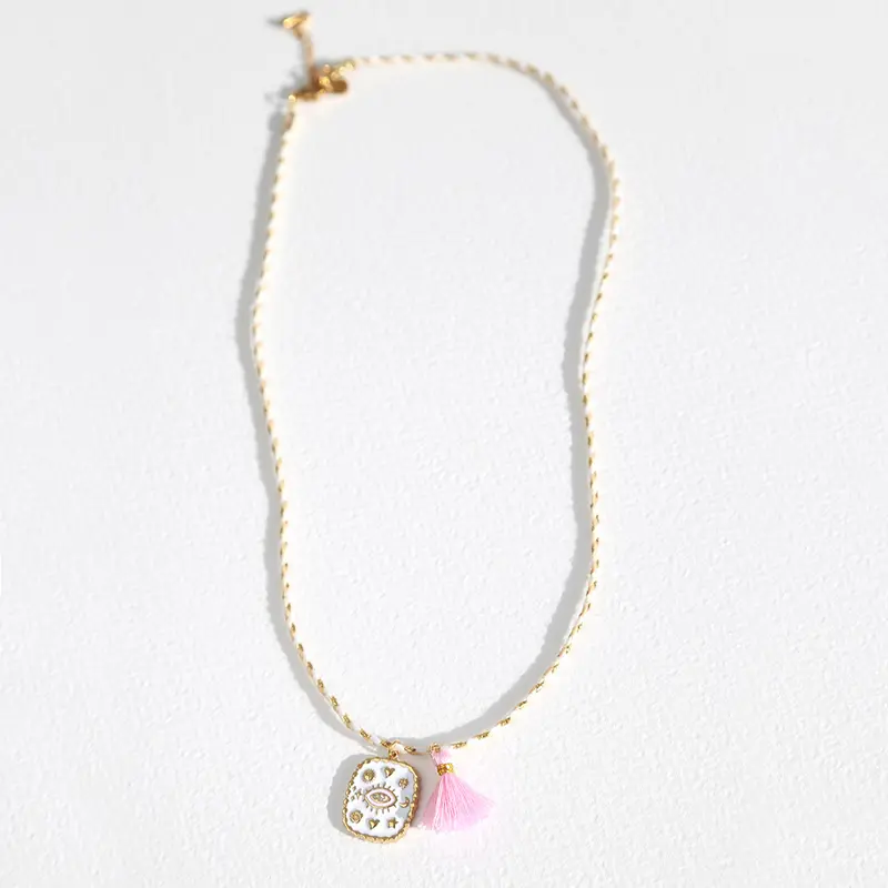 Ketting eye white