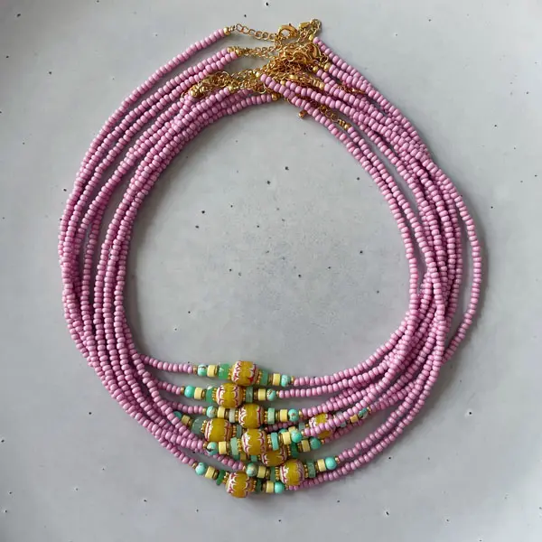 Ketting Isabel Soft pink