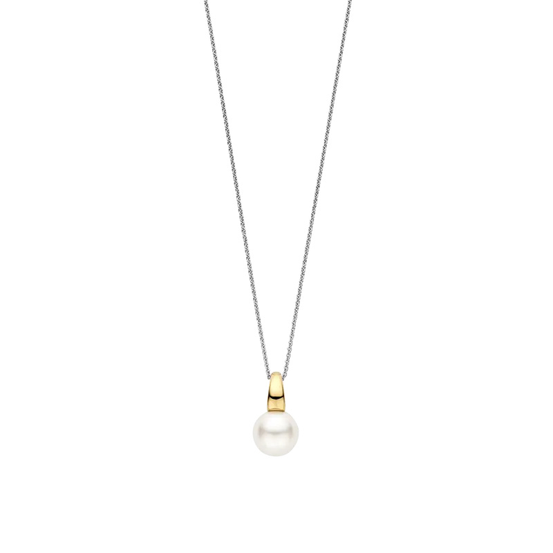 Ketting met Parel hanger 10mm