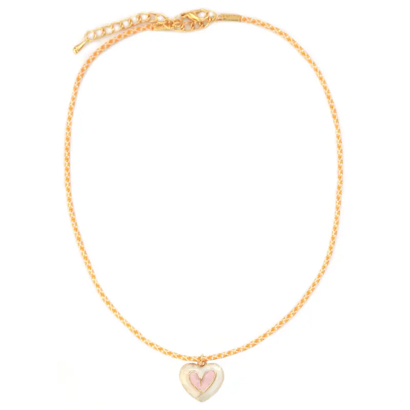 Ketting samos oker heart