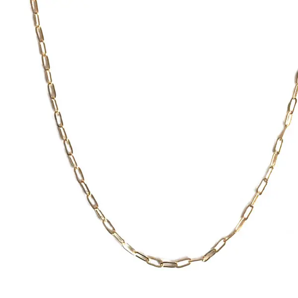 Ketting schakel goud 50 - 55 cm