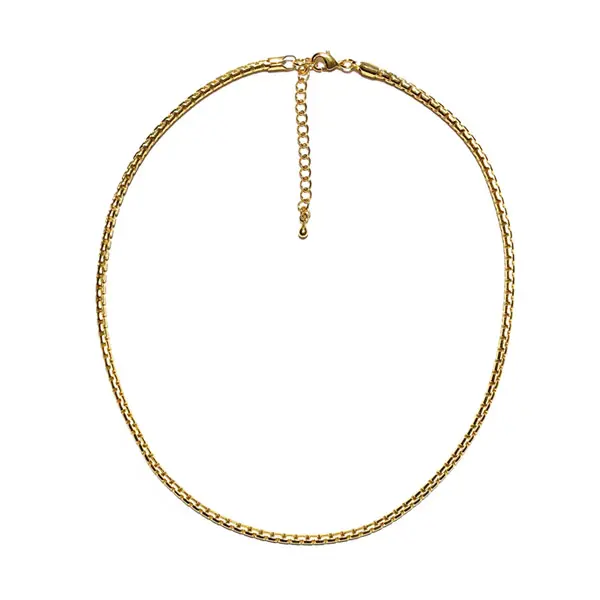 Ketting schakel Snake Goud