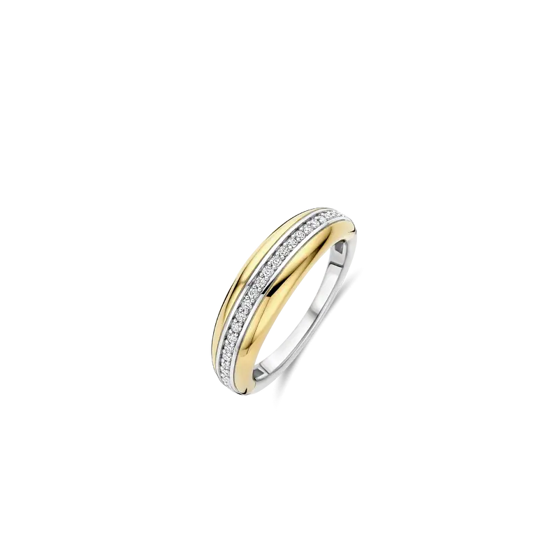 Layered Zirkonia Ring
