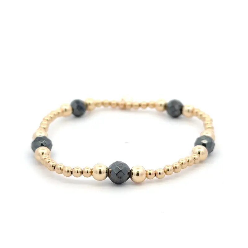 Lola 5 grey gold coloured