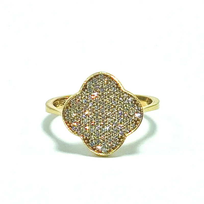 LUCKY CHARM LADIES RING -14K