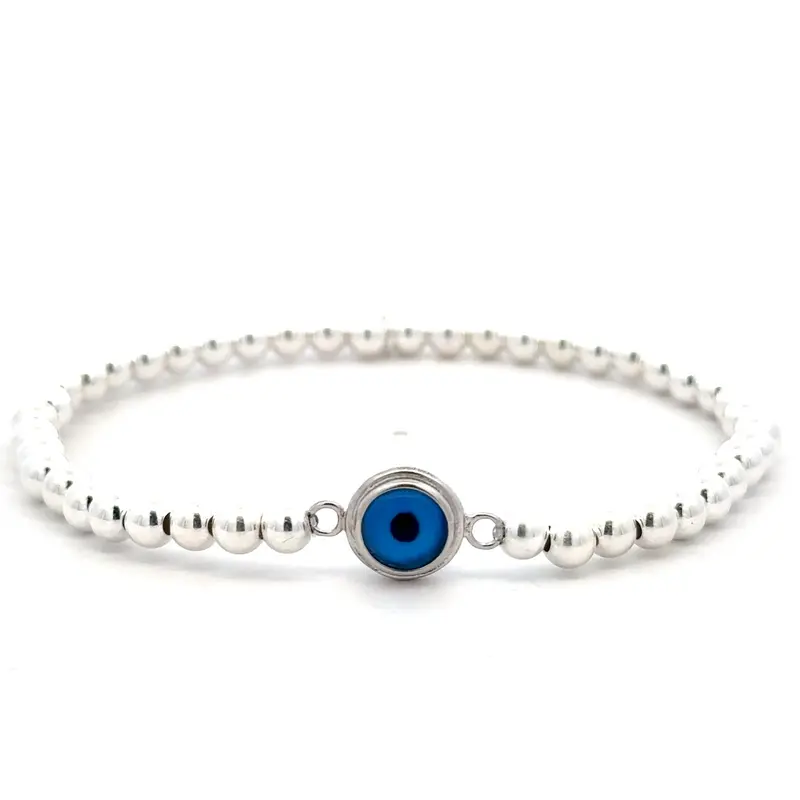 Lucky eye retro silver