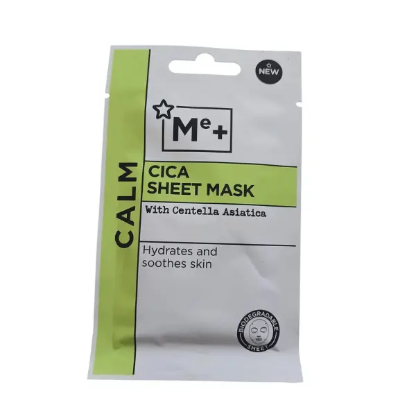 Me+ Cica Sheet Mask met Centella Asiatica
