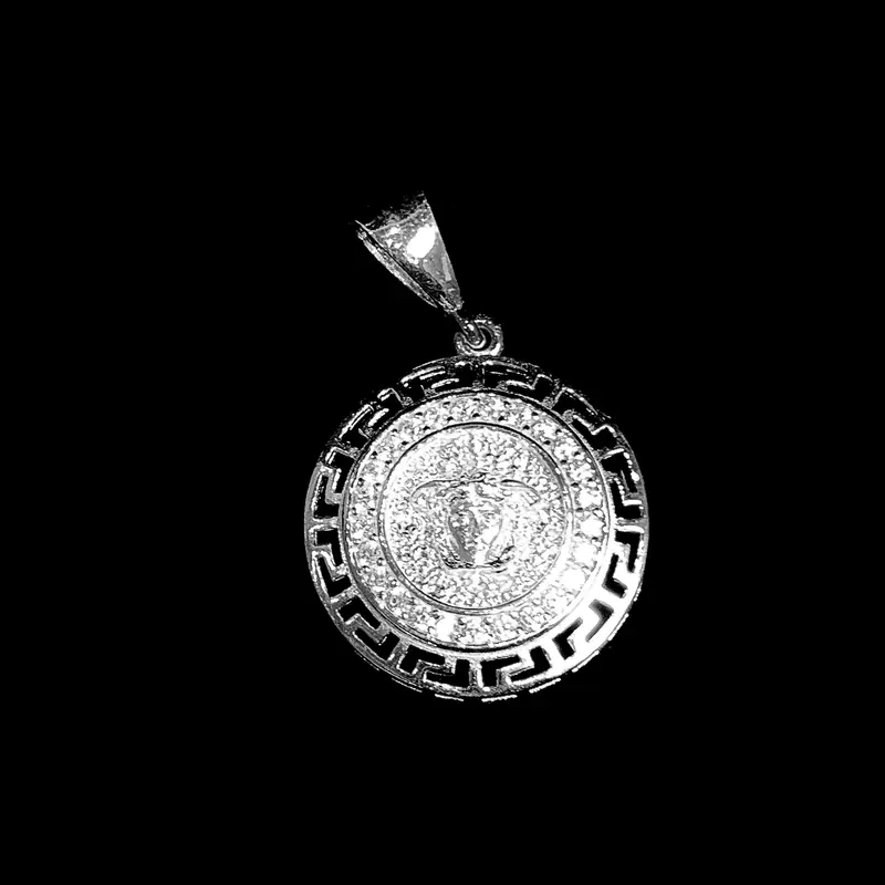 Medusa Head Pendant - Silver 925