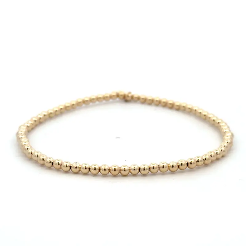 Men basic 3mm gold coloured