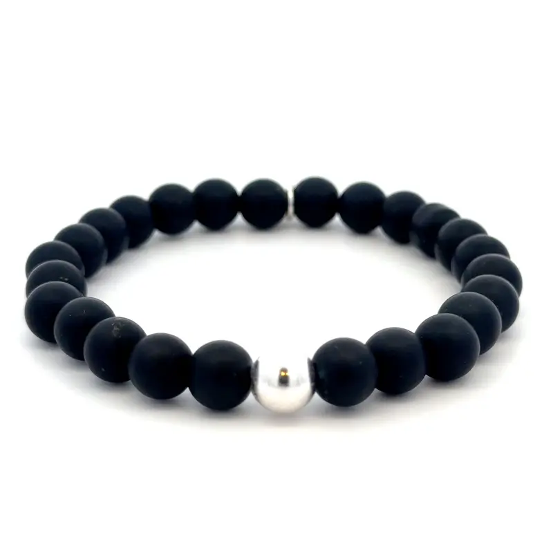 Men one black silver