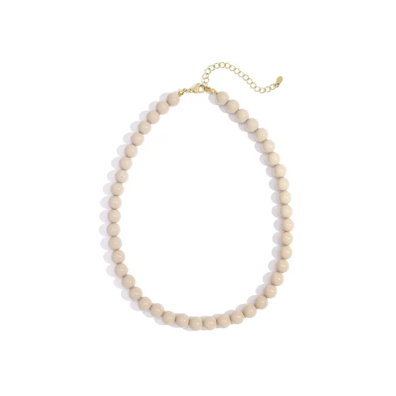 Naturel kralenketting Olivia