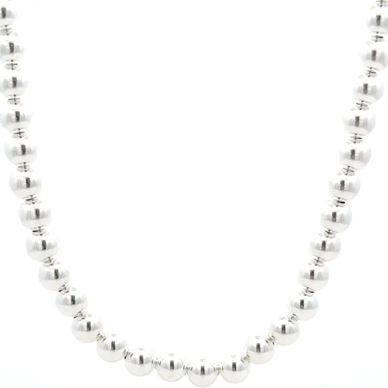 Necklace basic 7mm silver