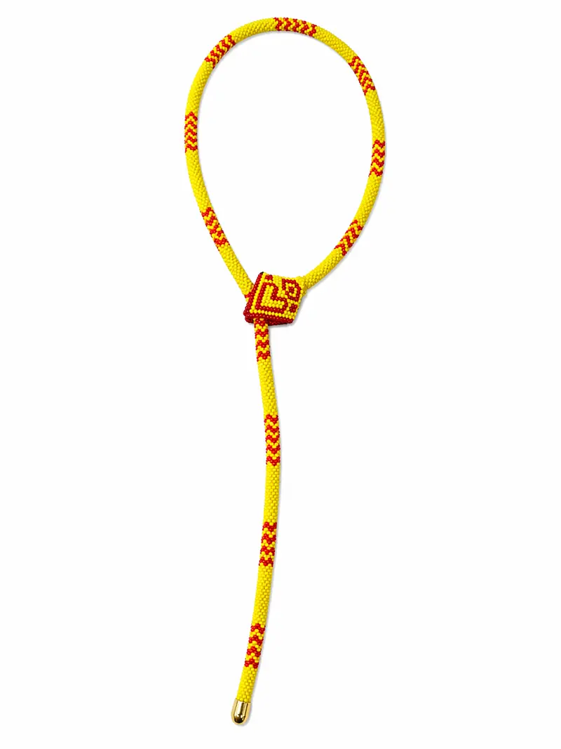 Necklace saint maxime yellow