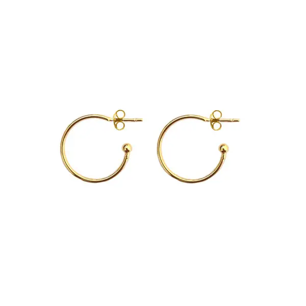 Oorringen Goud 15mm