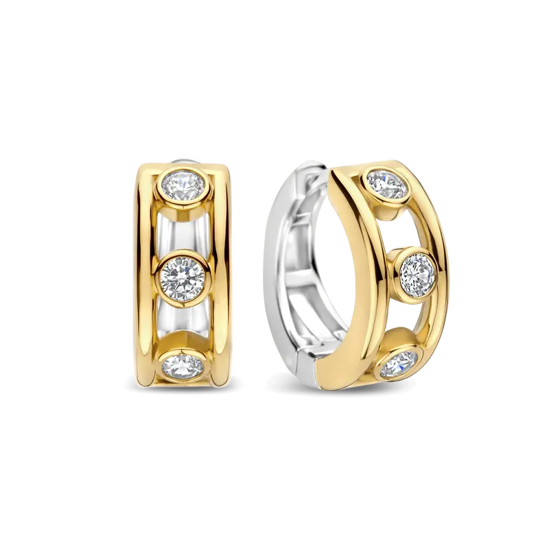Open Cirkel Zirkonia Hoops