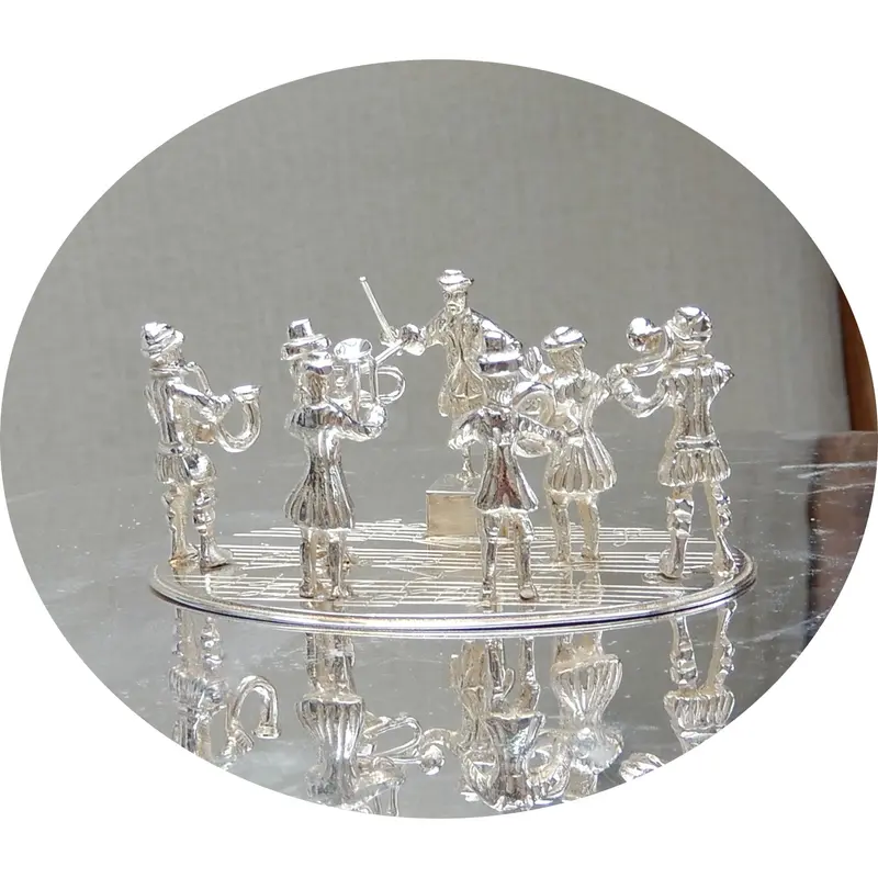 Orkest, Groot, Miniatuur, Zilver