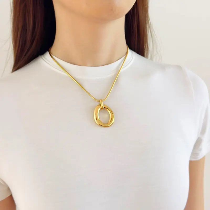 Oval ketting