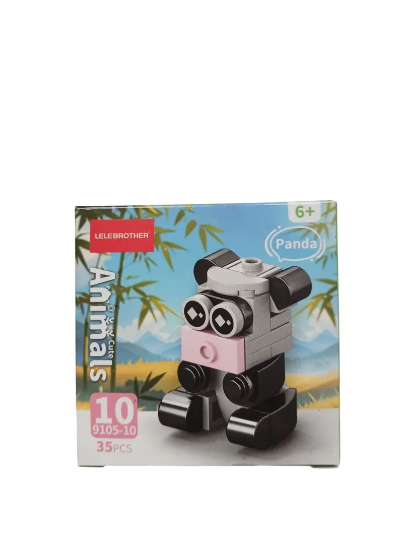 Panda Bouwblokken Set - 35 Stuks 6+