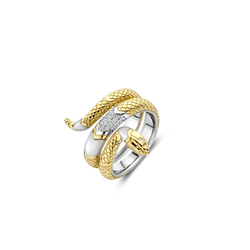 Parel Snake Ring