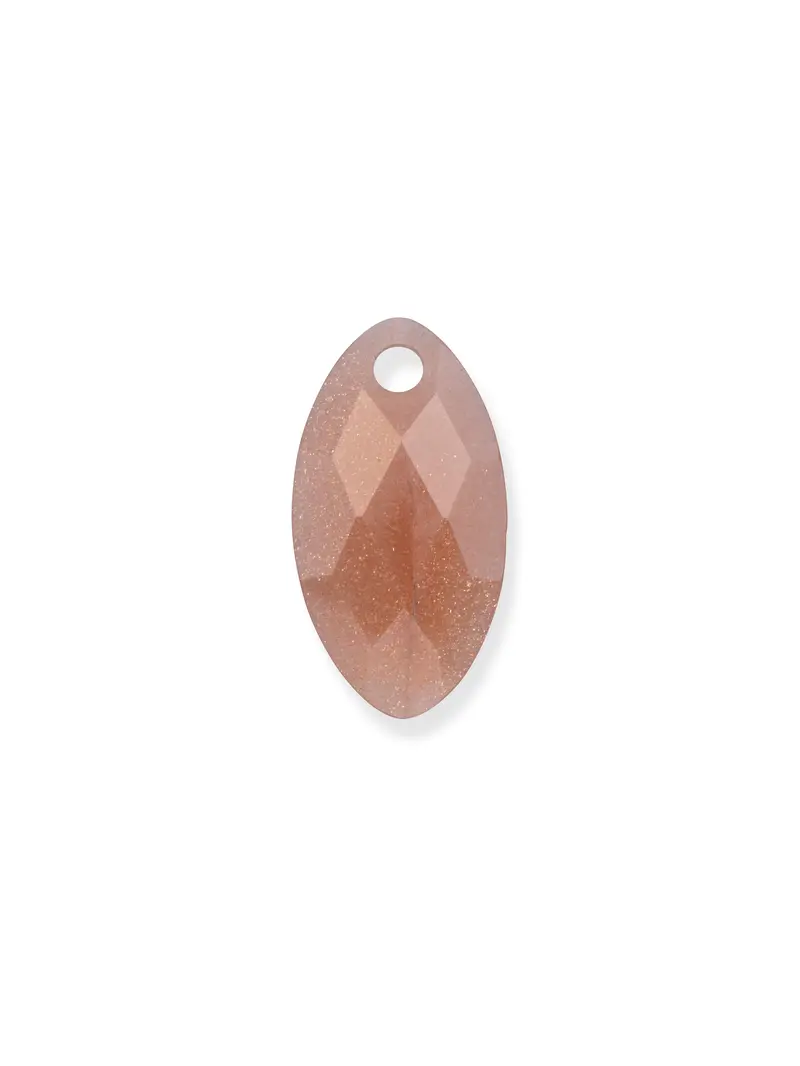 Pendant Edelsteen Leaf Sunstone