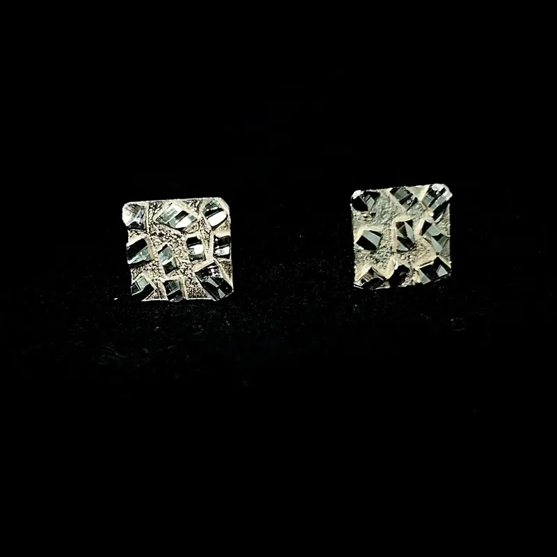 Piet Piet Earrings Square - Silver 925 - 337