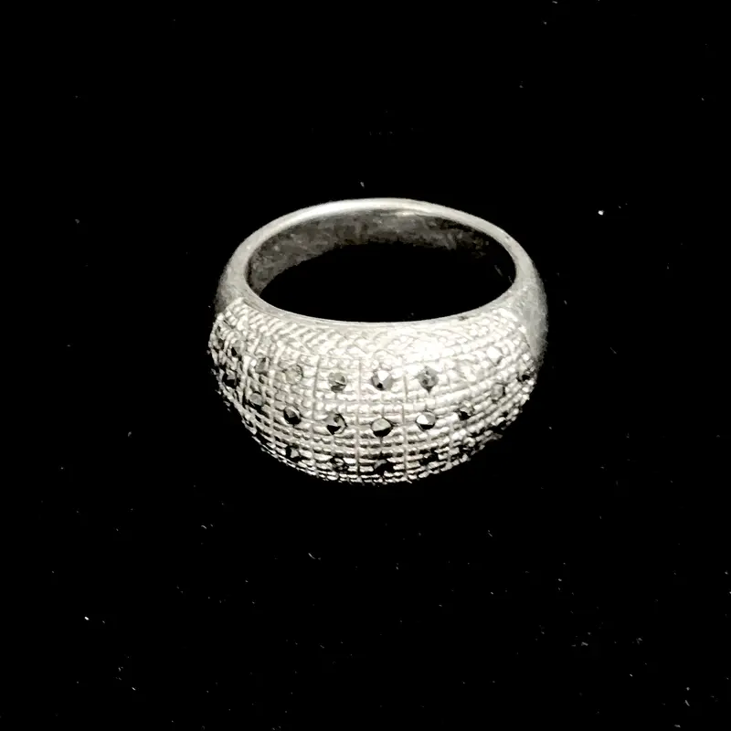 Pixel Shimmer Ring - Silver 925