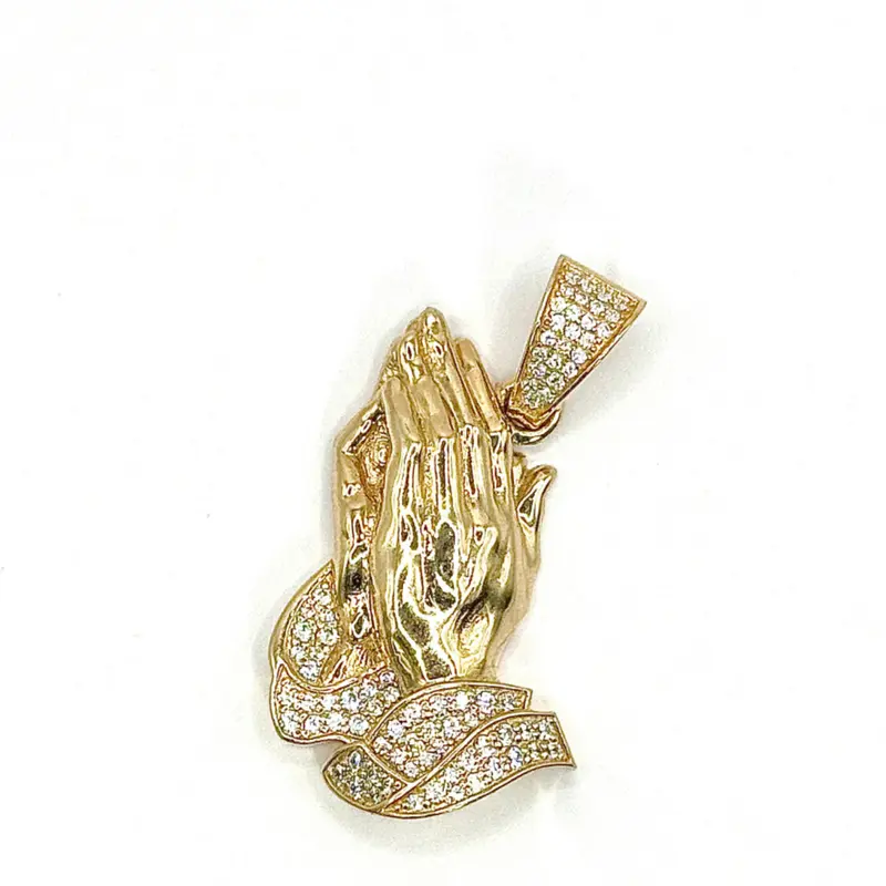 PRAYER PENDANT - 14K